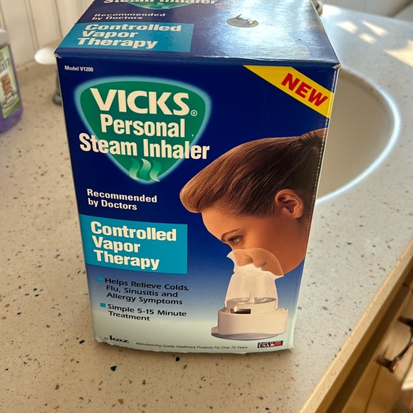 Vicks Bath Vicks Steam Inhaler At Home Remedy Relief Poshmark